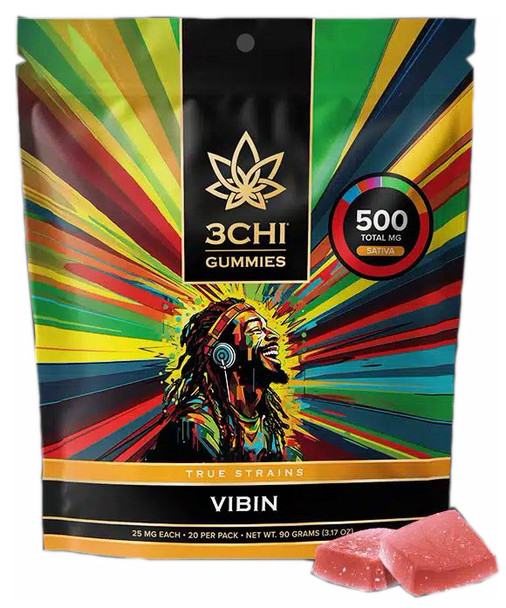 3Chi True Strains Vibin Gummies