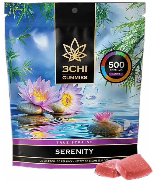 3Chi True Strains Serenity Gummies