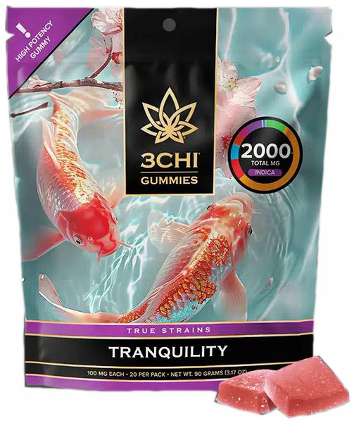 3Chi True Strains Tranquility Gummies