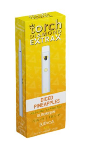 Diced Pineapples Torch Diamond Extrax Disposable