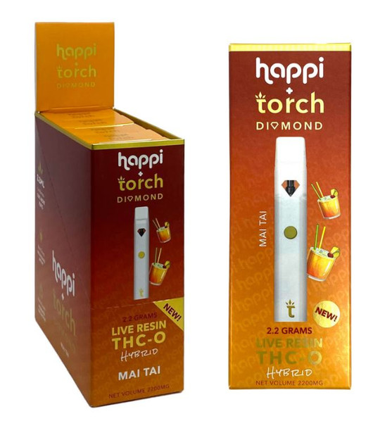 Happi + Torch Live Resin THC-O Disposable Pen - 2200MG