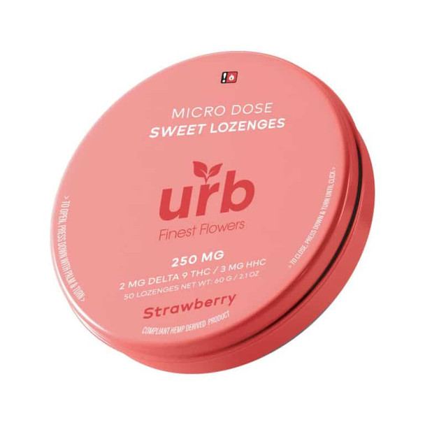 URB Microdose Sweet Lozenges - strawberry