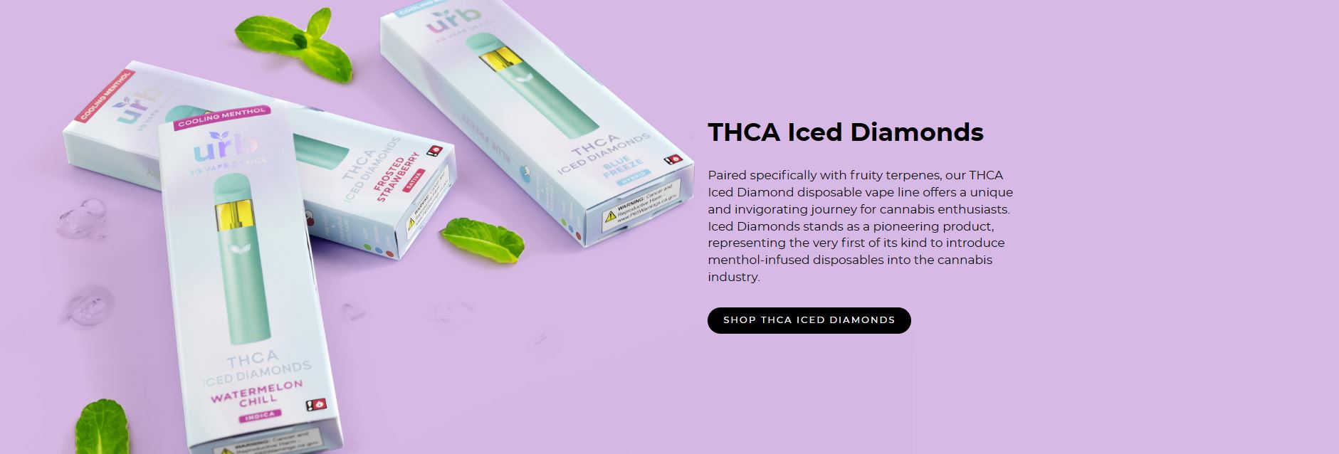 URB THCA Iced Diamonds