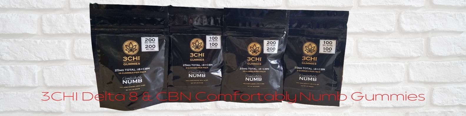 3CHI Comfortably Numb Gummies