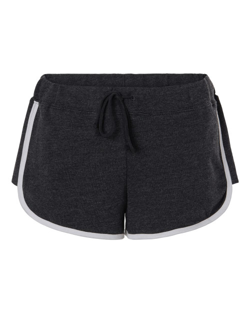 CHARCOAL HEATHER/WHITE-1