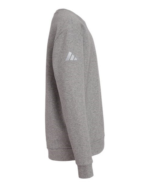 Medium Grey Heather/White-4
