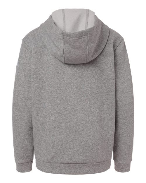 Medium Grey Heather/White-2