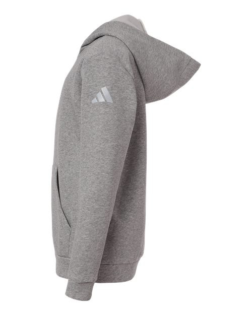 Medium Grey Heather/White-3