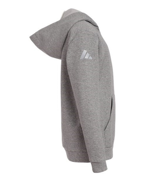 Medium Grey Heather/White-4