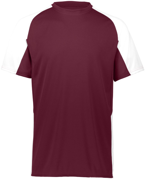 MAROON/WHITE-1