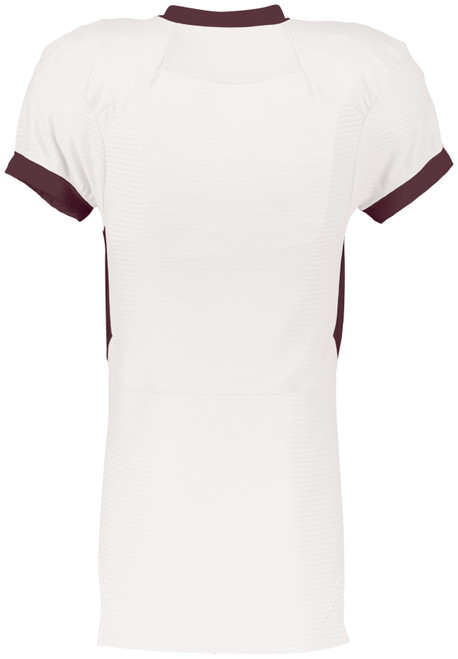 WHITE/MAROON-2