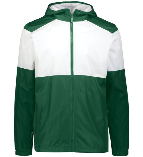 DARK GREEN/WHITE-1