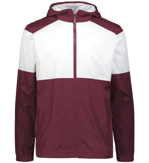 MAROON/WHITE-1