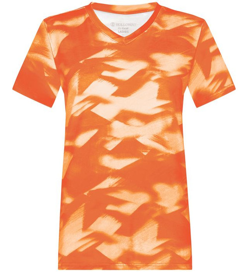 ORANGE GLACIER PRINT-1