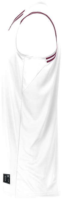 WHITE/MAROON-3