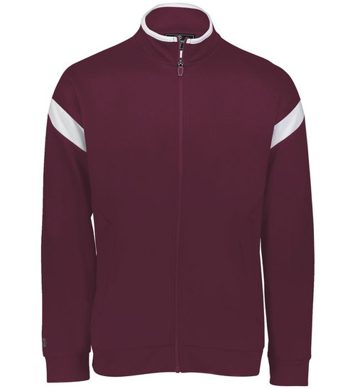 MAROON/WHITE-1