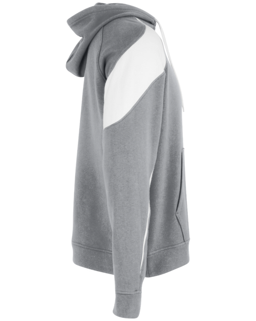 CHARCOAL HEATHER/WHITE-4
