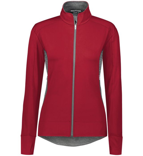 SCARLET/CARBON HEATHER-1
