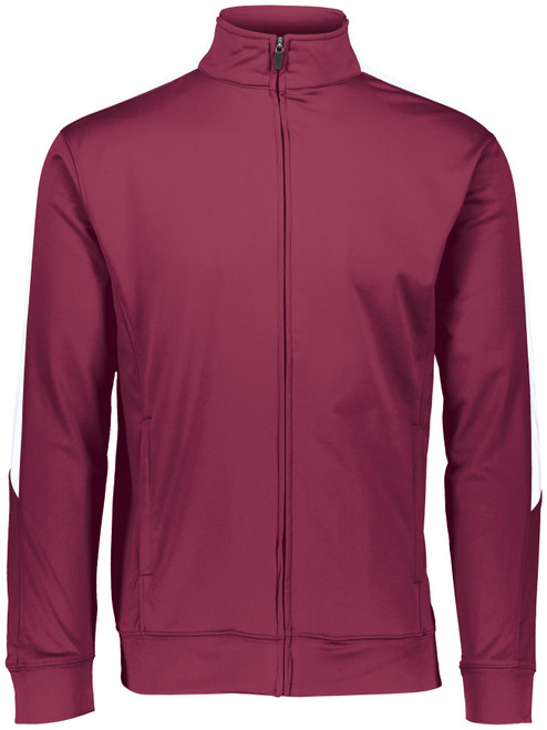 MAROON/WHITE-1