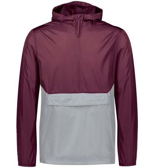 MAROON/ATHLETIC GREY-1