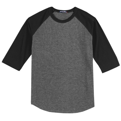 DARK HEATHER GREY/ BLACK-1