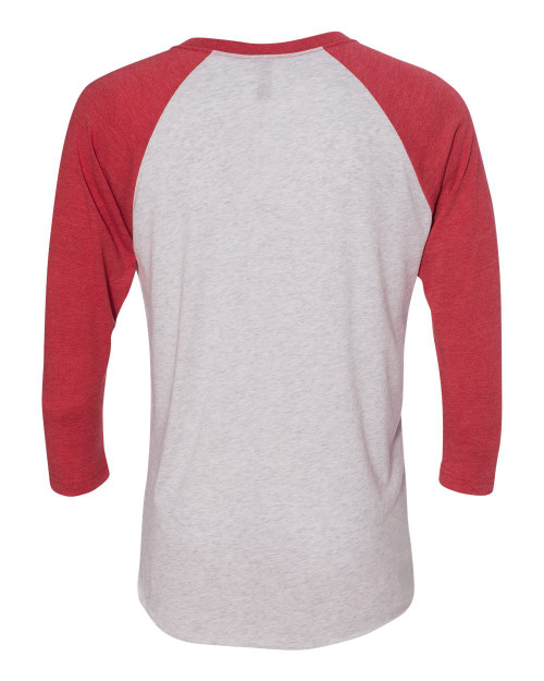 VINTAGE RED SLEEVES/ HEATHER WHITE BODY-2