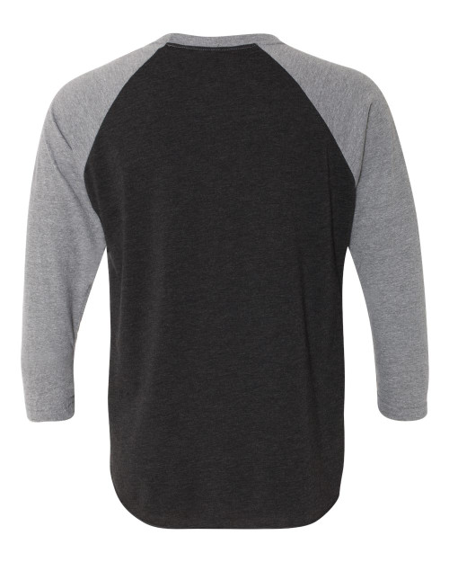 PREMIUM HEATHER SLEEVES/ VINTAGE BLACK BODY-2