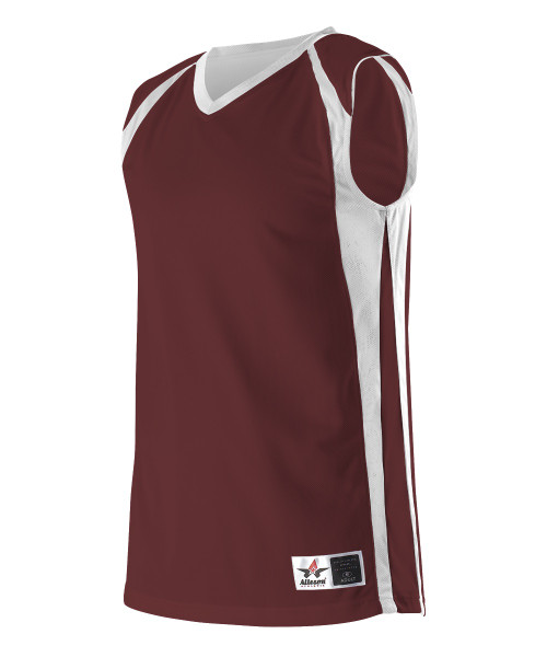 MAROON/WHITE-1