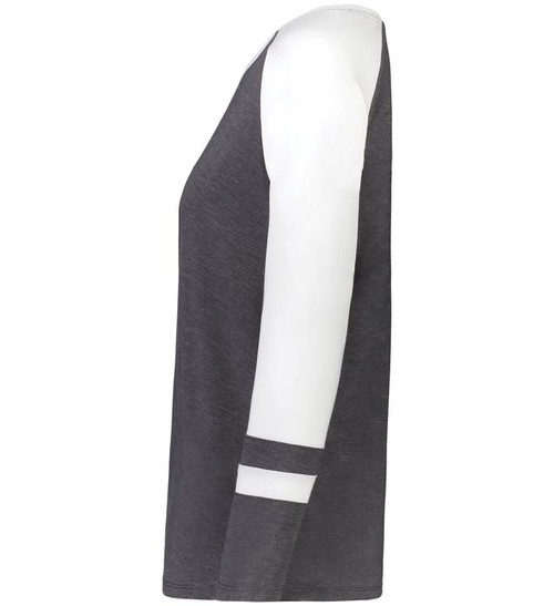 CARBON HEATHER/WHITE-3