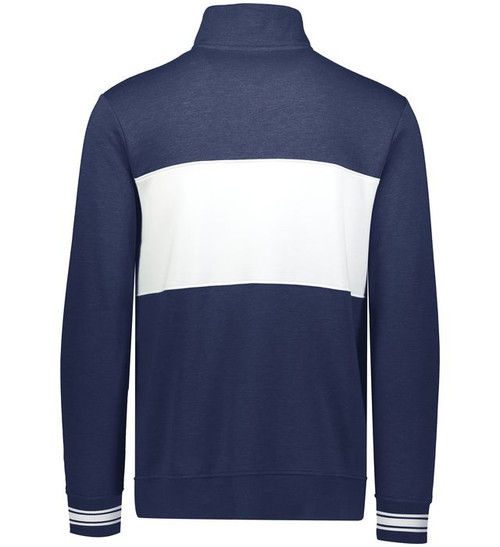 NAVY HEATHER/WHITE/WHITE-2