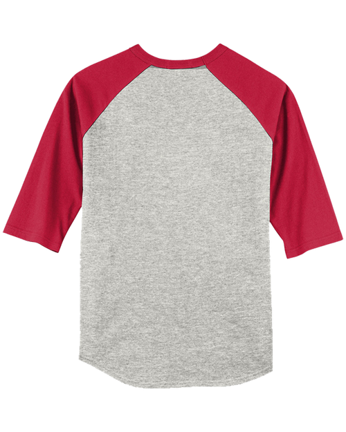 Heather Grey/Red-2