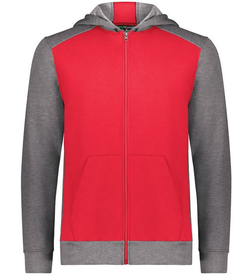 SCARLET/CARBON HEATHER-1