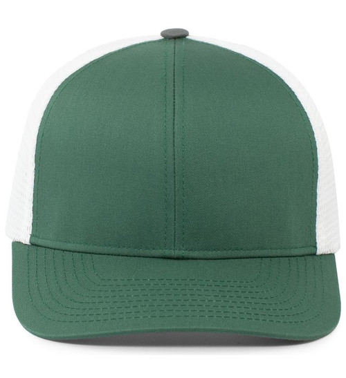 DARK GREEN/ WHITE-1