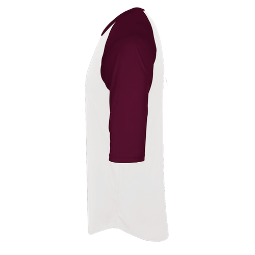 WHITE/MAROON-3