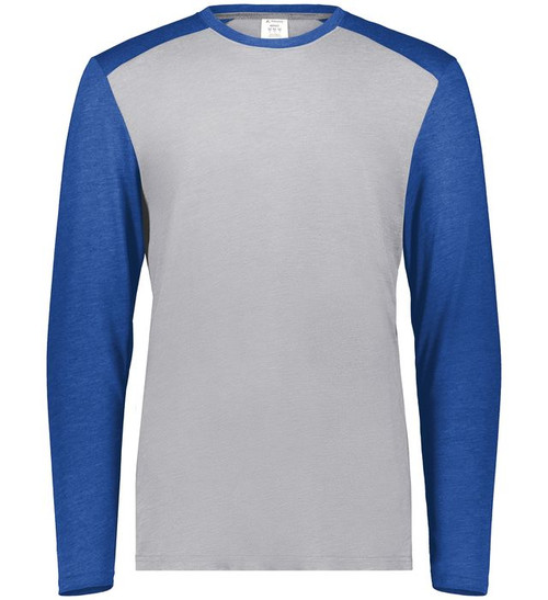 GREY HEATHER/ROYAL HEATHER-1