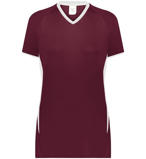 MAROON WHITE-1