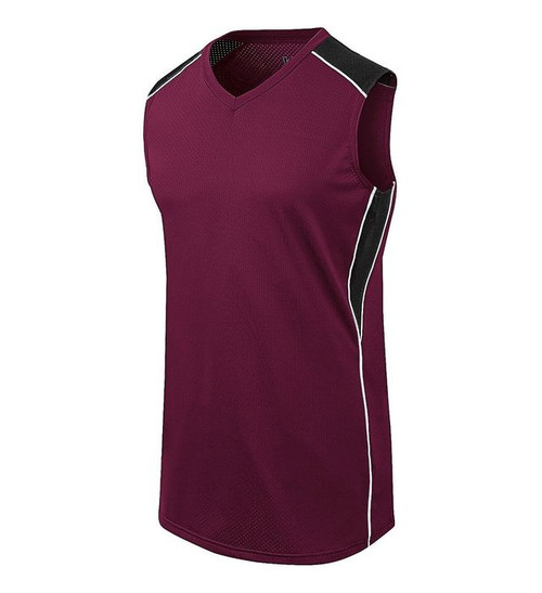 MAROON/ BLACK/ WHITE-1