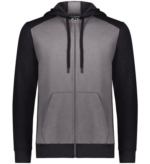 CARBON HEATHER/BLACK-1