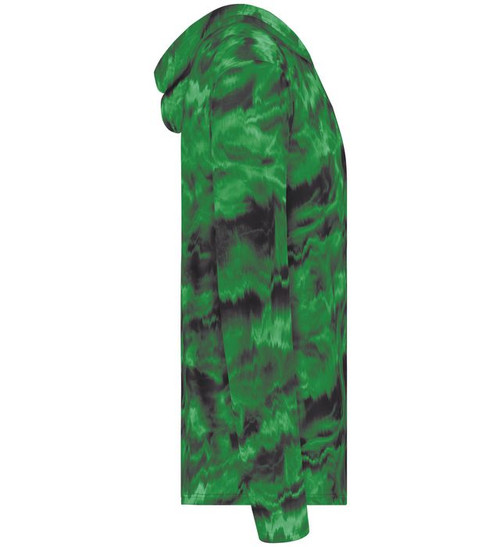 DARK GREEN SHOCKWAVE PRINT-4