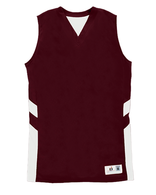 MAROON/ WHITE-1