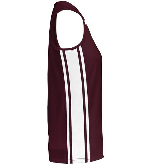 MAROON/WHITE-4