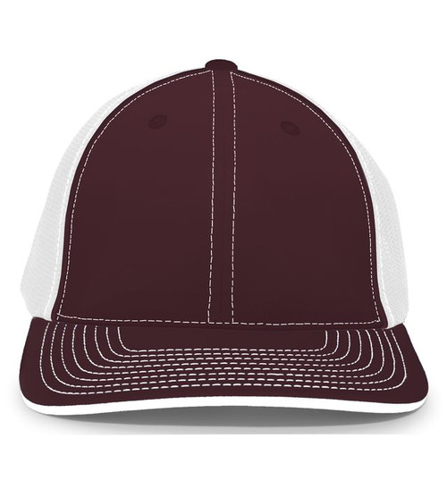 MAROON/ WHITE-1