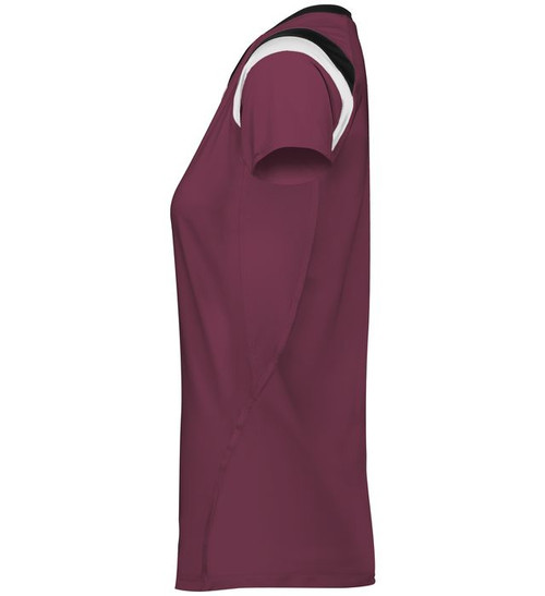 MAROON/ BLACK/ WHITE-3