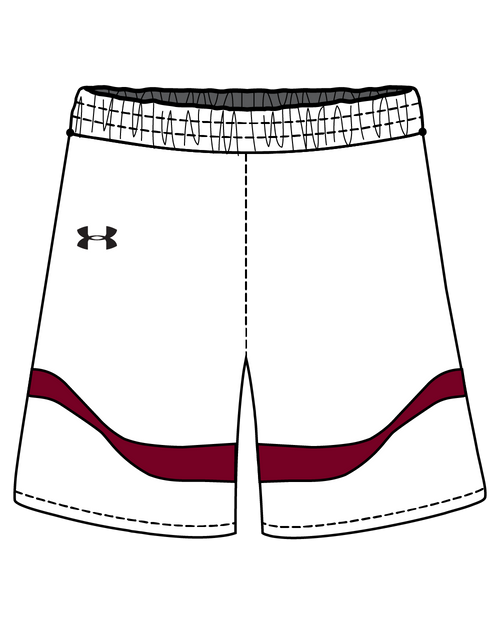 WHITE/MAROON-1