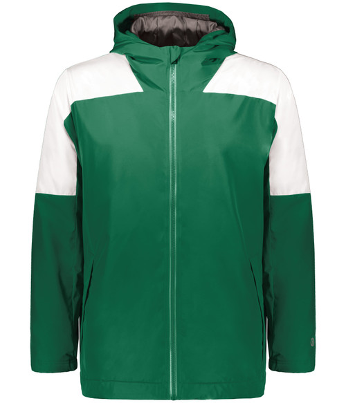 DARK GREEN/ WHITE-1