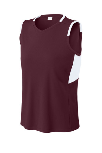 MAROON/WHITE-1