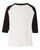 White Solid/ Black-1