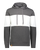 CARBON HEATHER/WHITE-1
