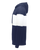 NAVY HEATHER/WHITE/WHITE-3