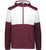 MAROON/WHITE-1